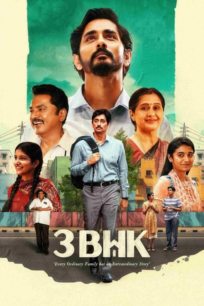 Free 3BHK (2025) (Hindi + Tamil) Dual Audio UnCut South Movie HD ESub – MP4Moviez