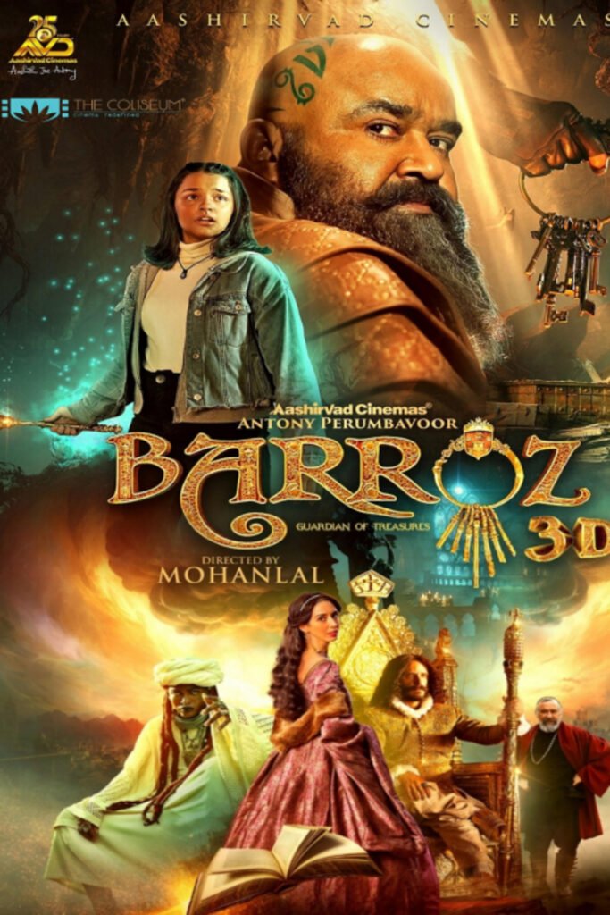 Free Barroz (2024) South Hindi Dubbed Movie HDRip – MP4Moviez