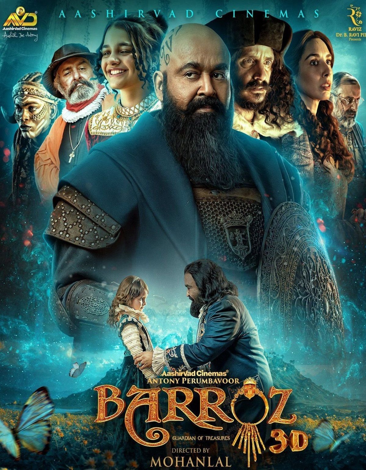 Free Barroz – Guardian of Treasures (2024) (Hindi + Malayalam) Dual Audio UnCut South Movie HD ESub – MP4Moviez