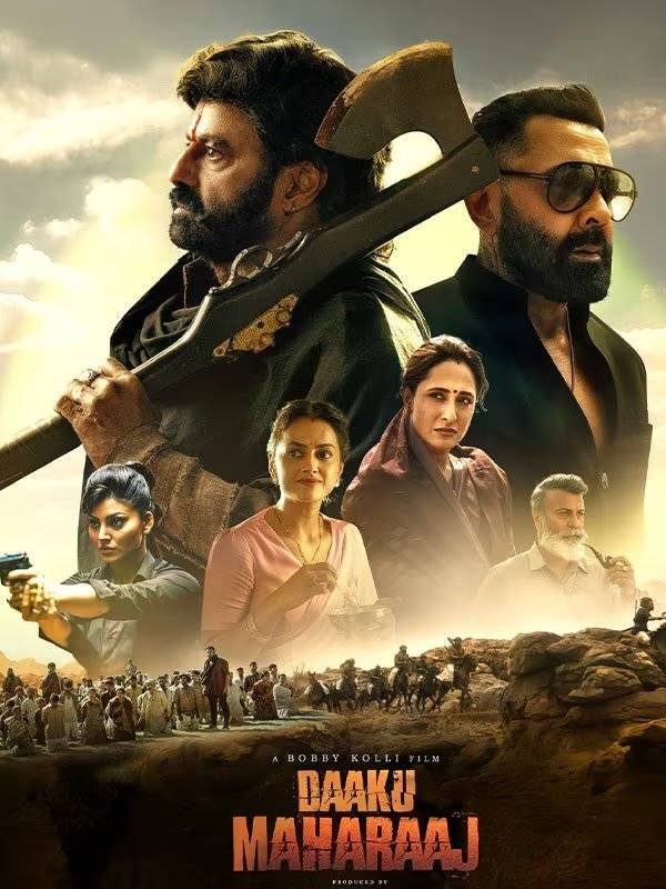Free Daaku Maharaaj (2025) (Hindi + Telugu) Dual Audio UnCut South Movie HD ESub – MP4Moviez