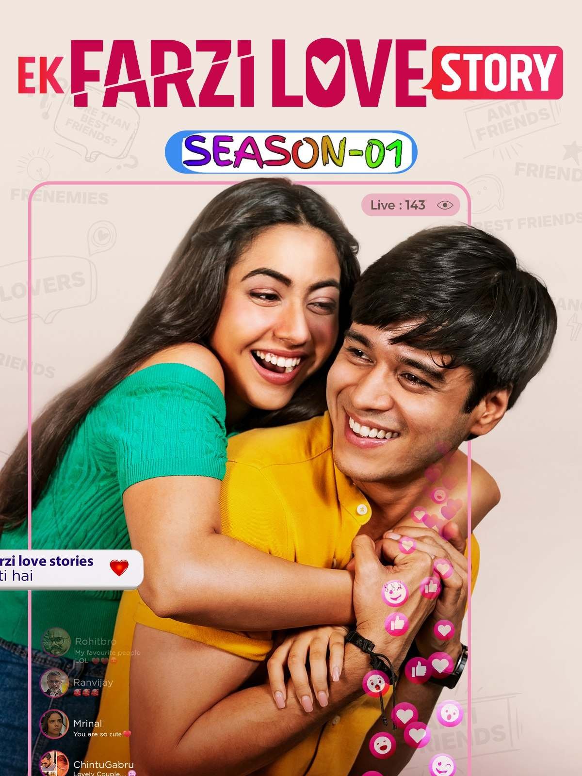 Free Ek Farzi Love Story S01 (2025) Hindi Completed Web Series HEVC ESub – MP4Moviez