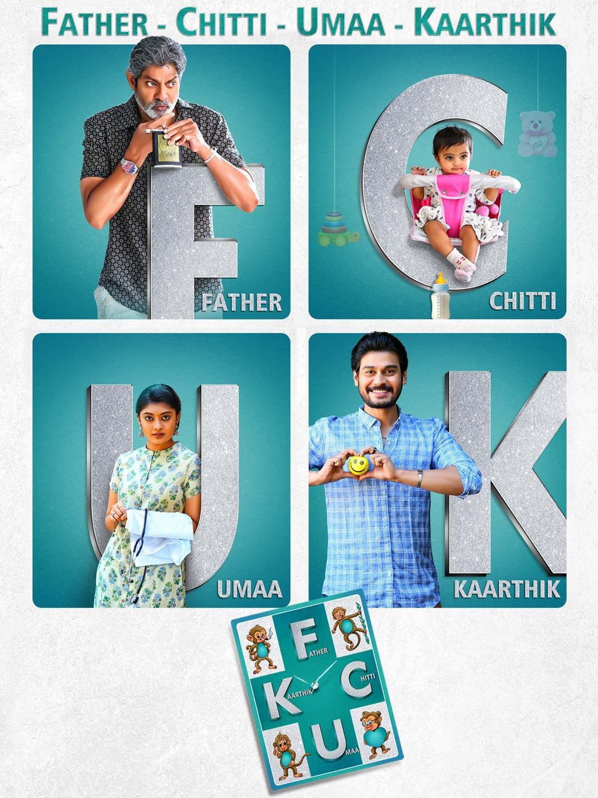 Free FCUK – (Father Chitti Umaa Kaarthik) (2021) (Hindi + Telugu) Dual Audio UnCut South Movie HD ESub – MP4Moviez