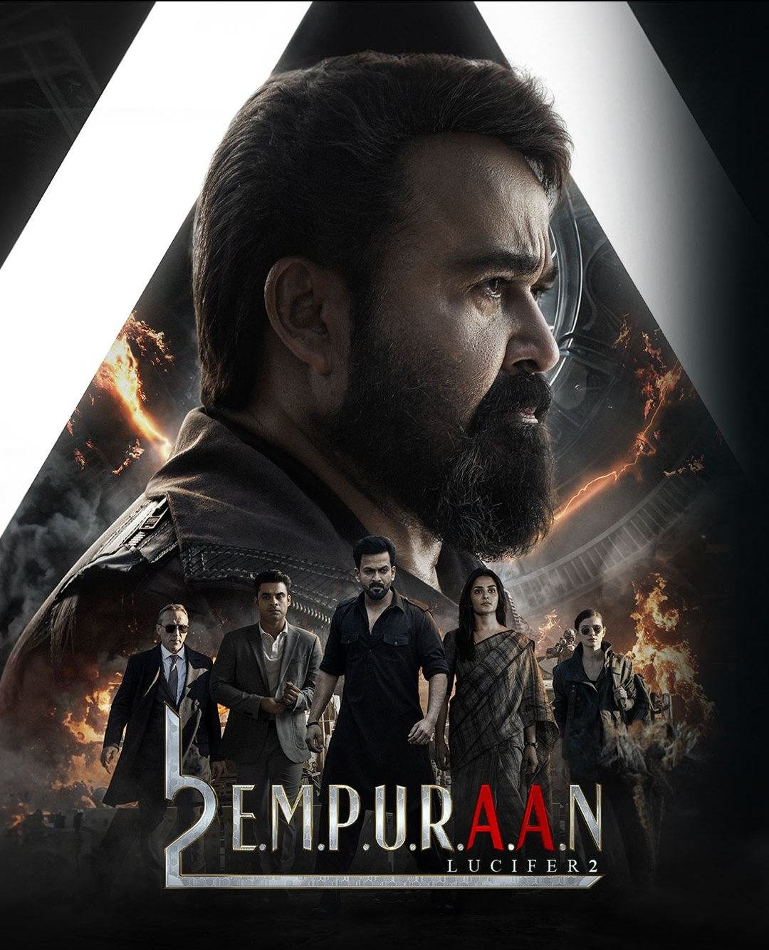 Free L2 – Empuraan (2025) (Hindi + Malayalam) Dual Audio UnCut South Movie HD ESub – MP4Moviez