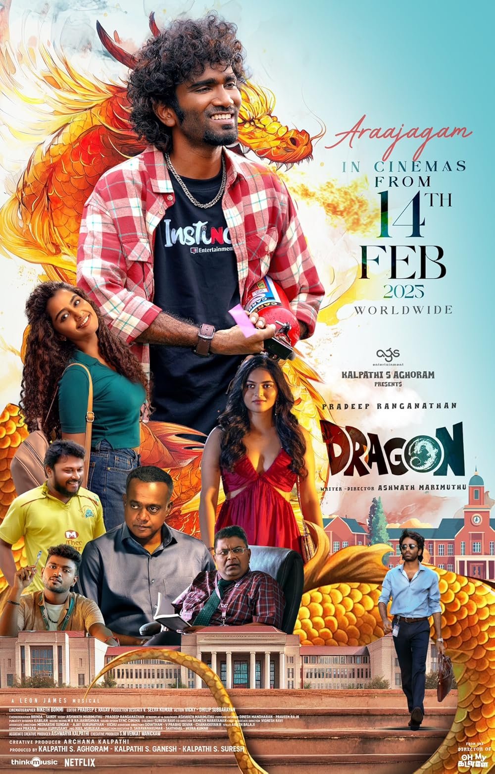 Free Dragon (2025) (Hindi + Tamil) Daul Audio UnCut South Movie HD ESub – MP4Moviez