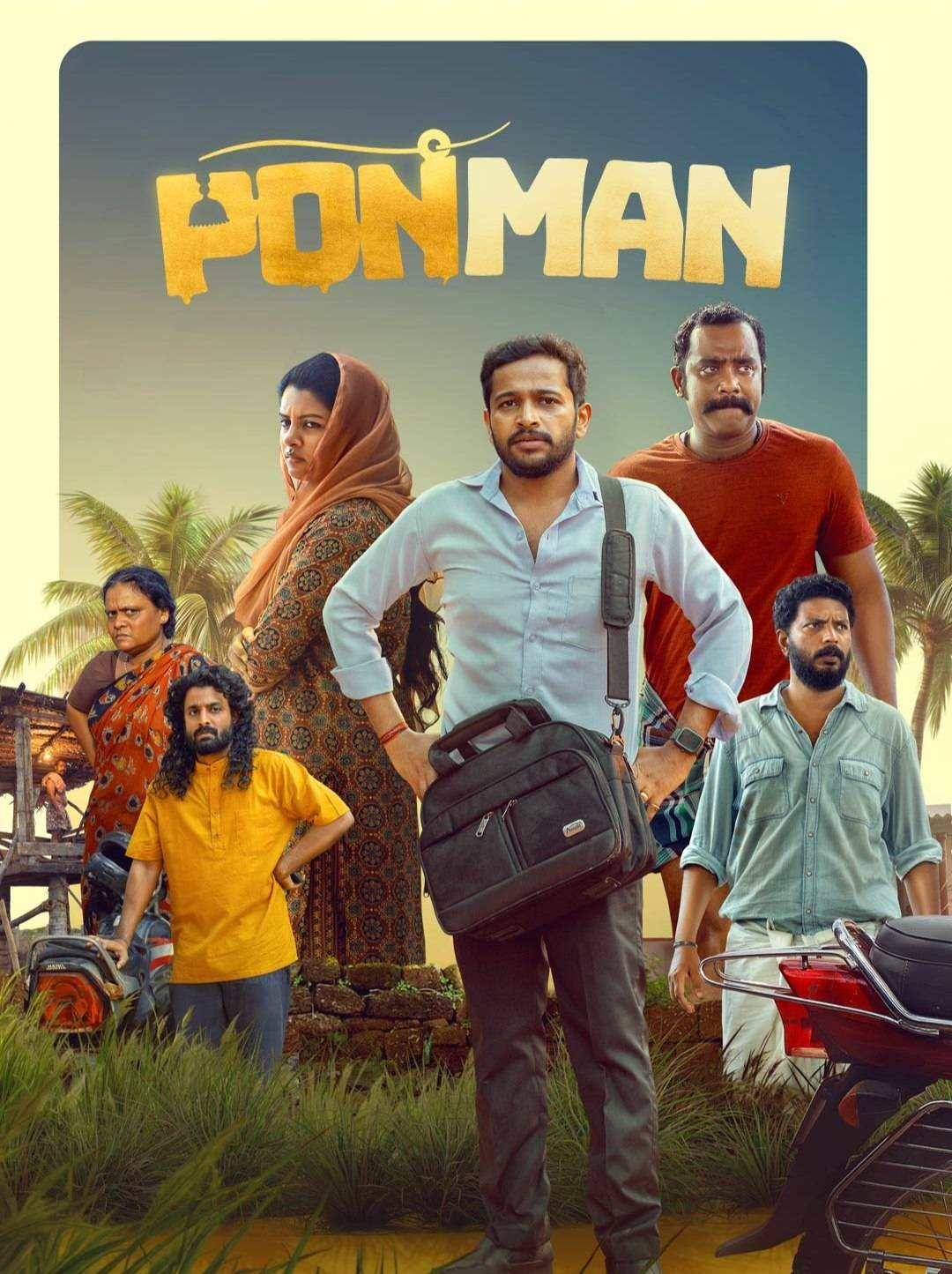Free Ponman (2025) (Hindi + Malayalam) Dual Audio UnCut South Movie HD ESub – MP4Moviez