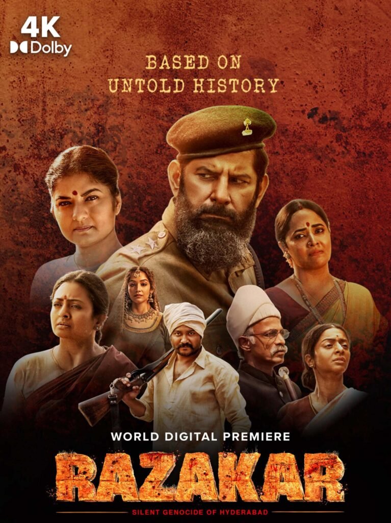 Free Razakar (2024) (Hindi + Telugu) Dual Audio UnCut South Movie HD ESub – MP4Moviez
