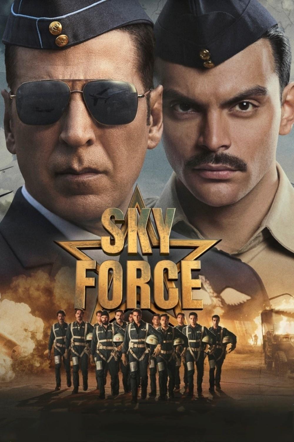 Free Sky Force (2025) Bollywood Hindi Movie HDRip – MP4Moviez